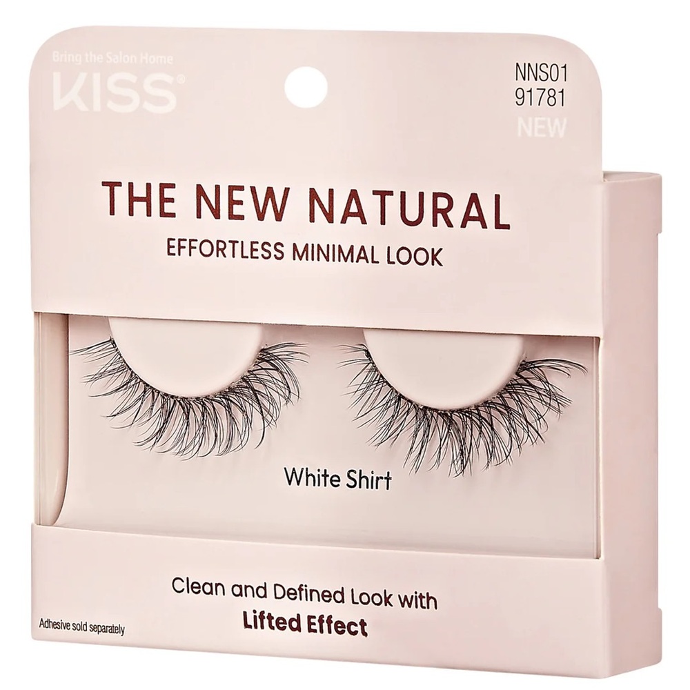 NEW! KISS Lashes The New Natural Effortless Minimal Look “White Shirt” NNS01